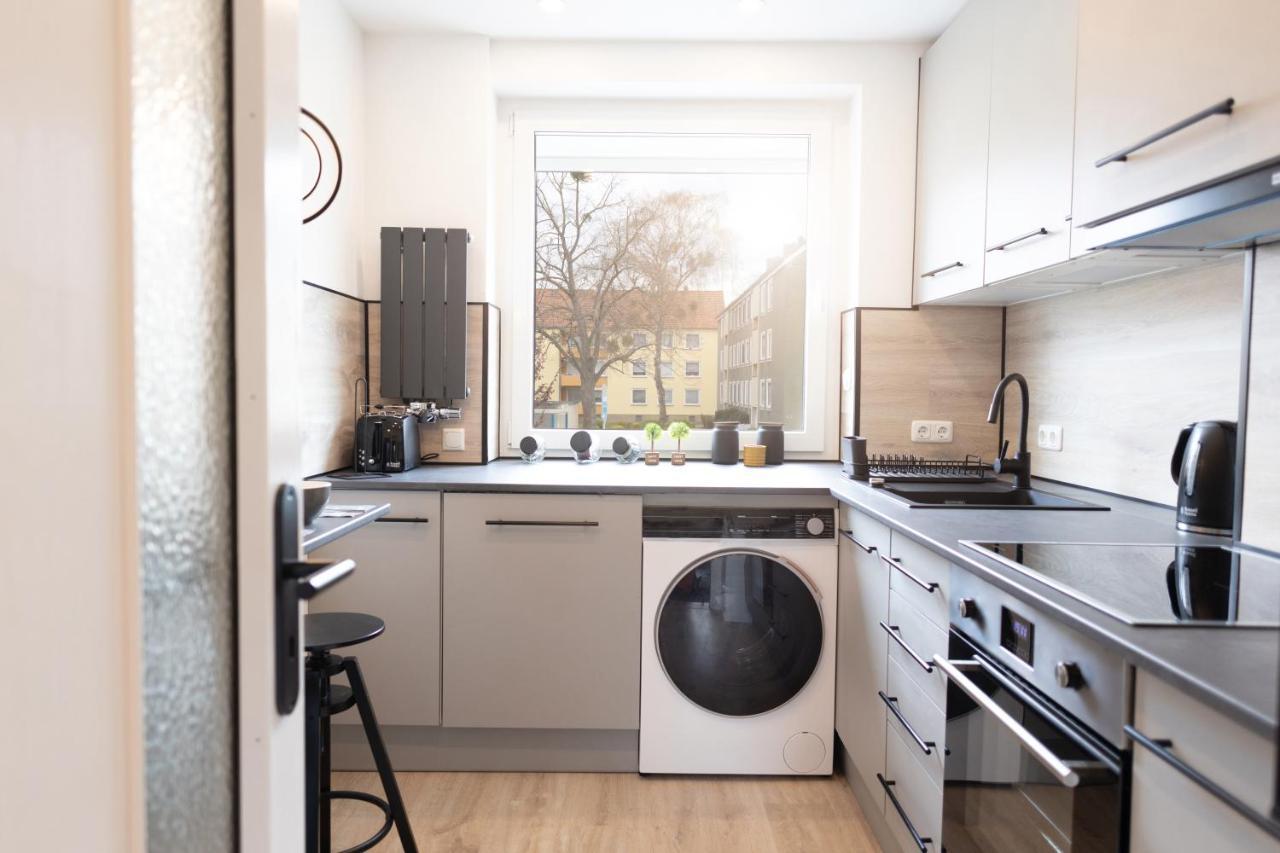 Ferienwohnung Westermann, 3 Schlafzimmer, Waschmaschine, Businesswohnung, Monteurzimmer Salzgitter Esterno foto